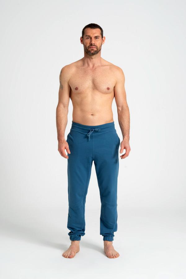 Ribana Waist Men's Sweatpants newces-5012-BL